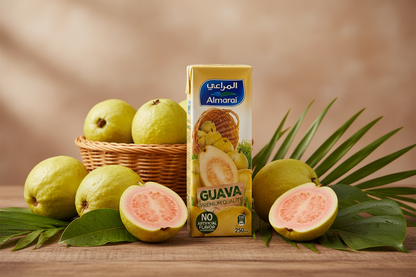 Al Marai Guava Juice - Lifestyle with Guavas