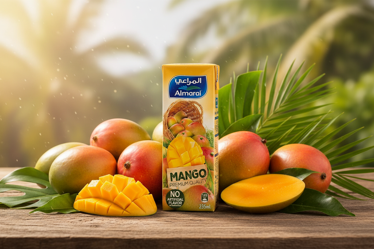 Al Marai Mango Juice - Lifestyle with Mangoes
