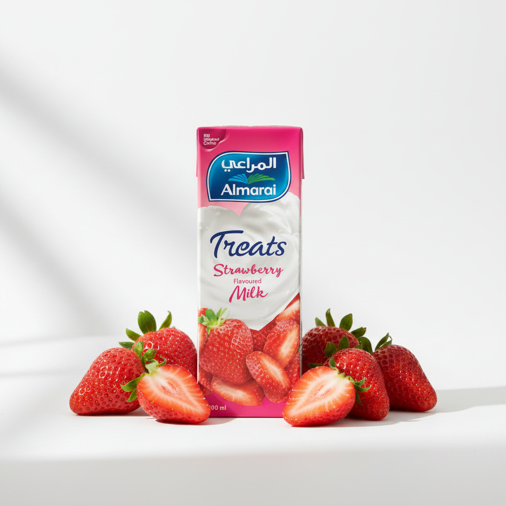 Almarai Treats - Editorial Ad