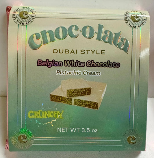 Dubai Style chocolate Bar (White Chocolate)