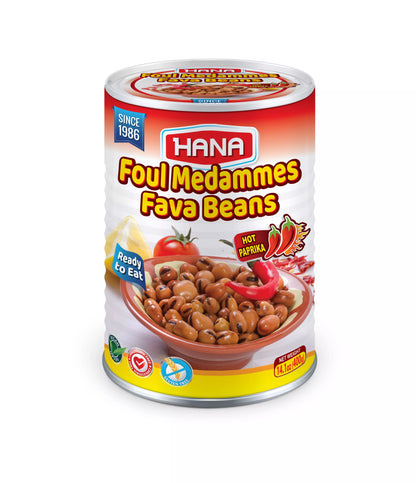 Foul Fava Beans with Hot paprika