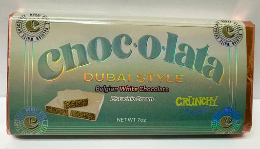 Dubai Style chocolate Bar (White Chocolate)