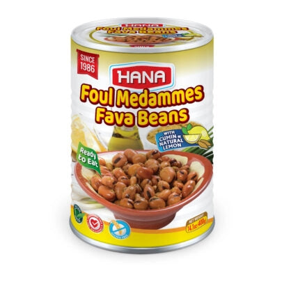 Foul Fava Beans  w/Cumin & Lemon