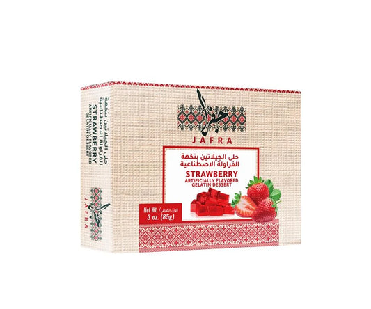 Jafra Strawberry Gelatin Dessert 4*12*85G