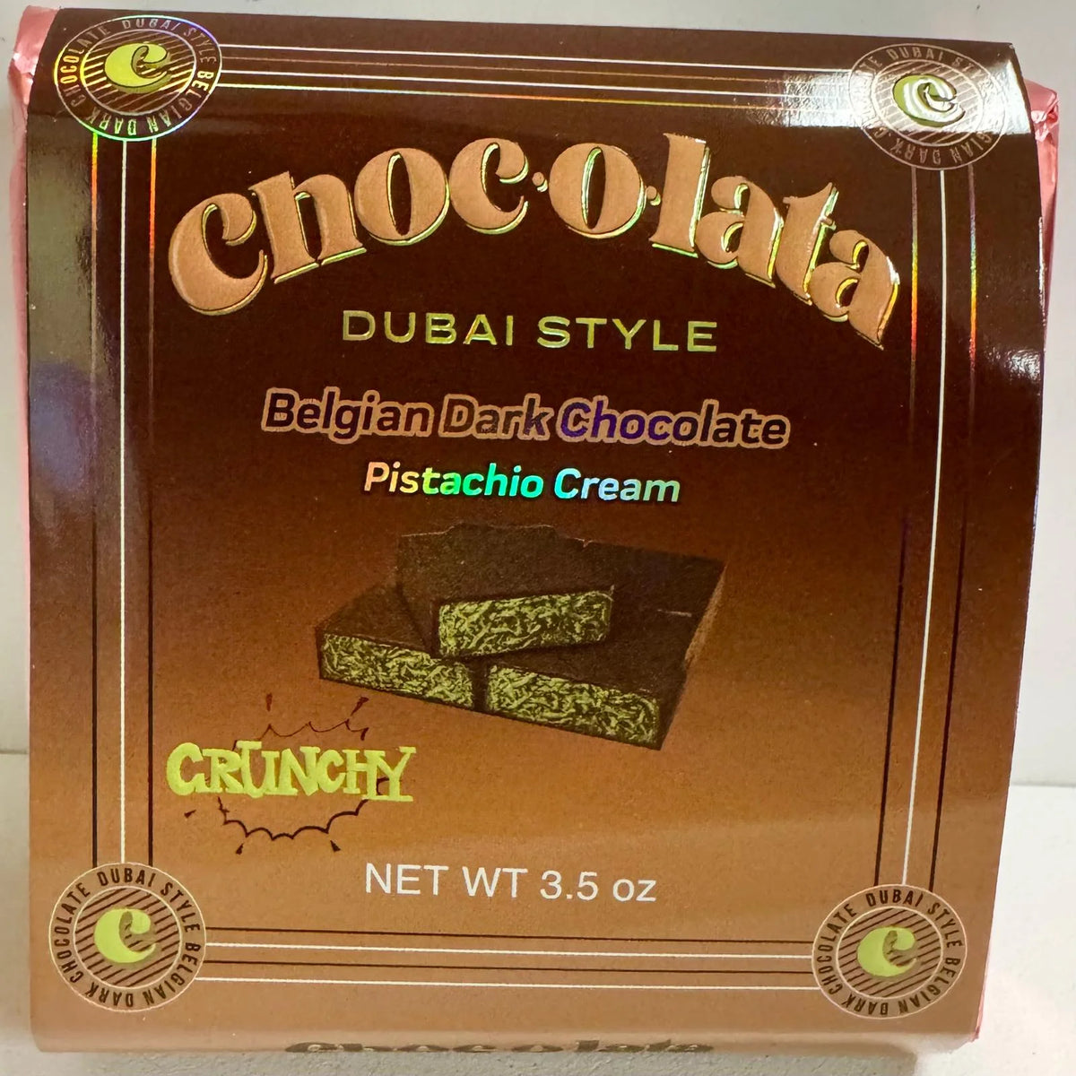 Dubai Style chocolate Bar (Dark Chocolate)