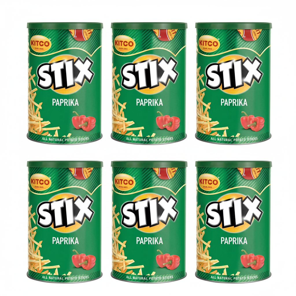 Kitco Stix Paprika 6-Pack