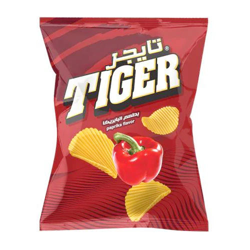 TIGER CHIPS PAPRIKA 90g